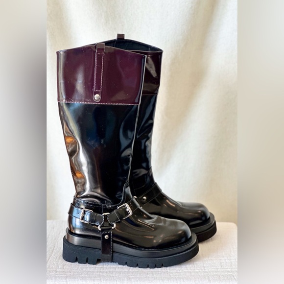 Brand New Jeffrey Campbell Friesian Riding Boots - Picture 2 of 5